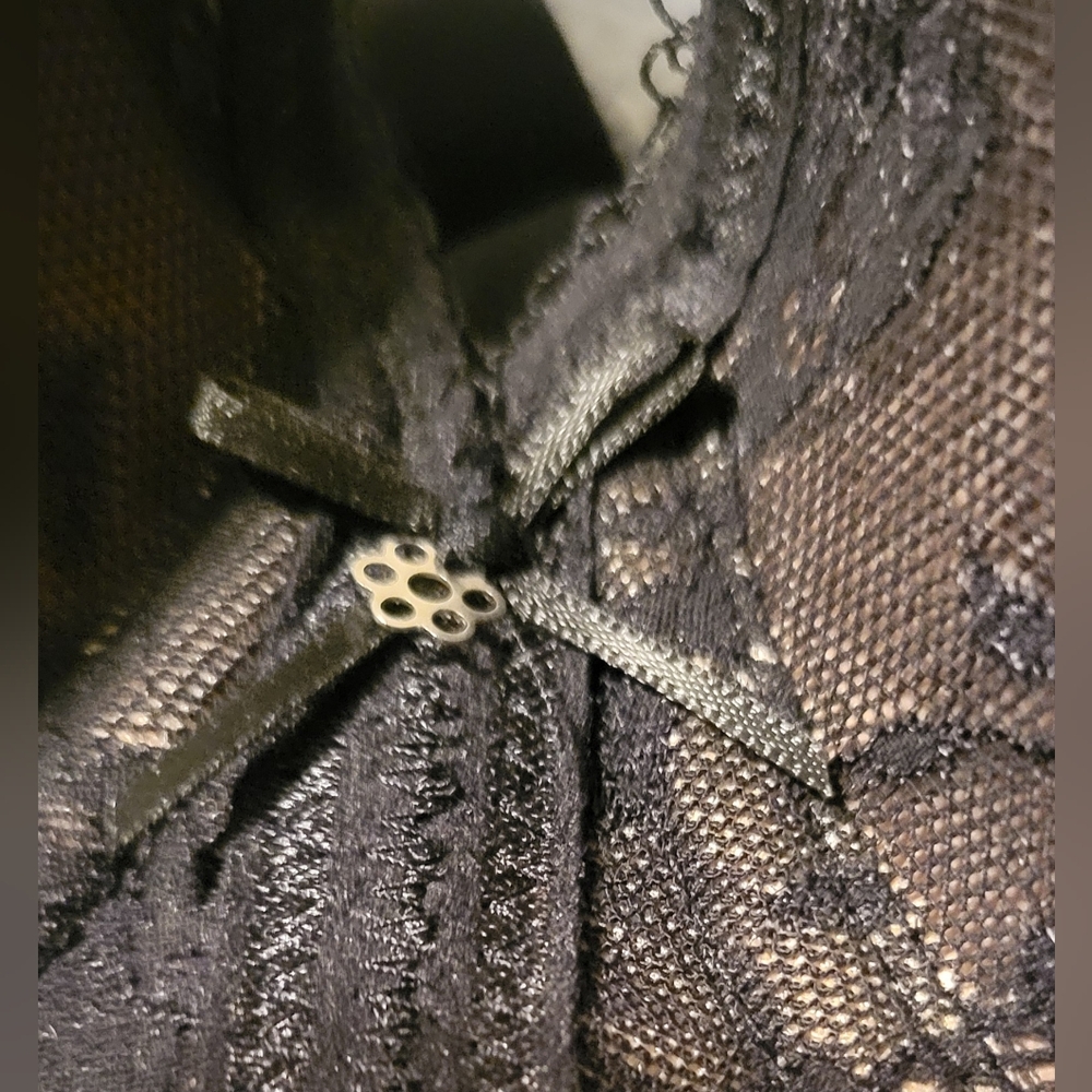Wacoal Lace Finesse T-shirt Bra 38C Black - Picture 7 of 7